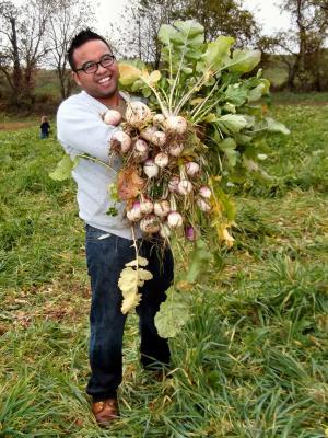 Turnip Gleaning in Riner VA  